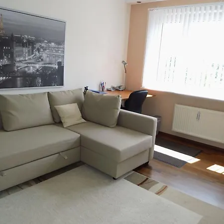 Moderne-1-Zimmer-Wohnung-Wi-Fi 莱比锡